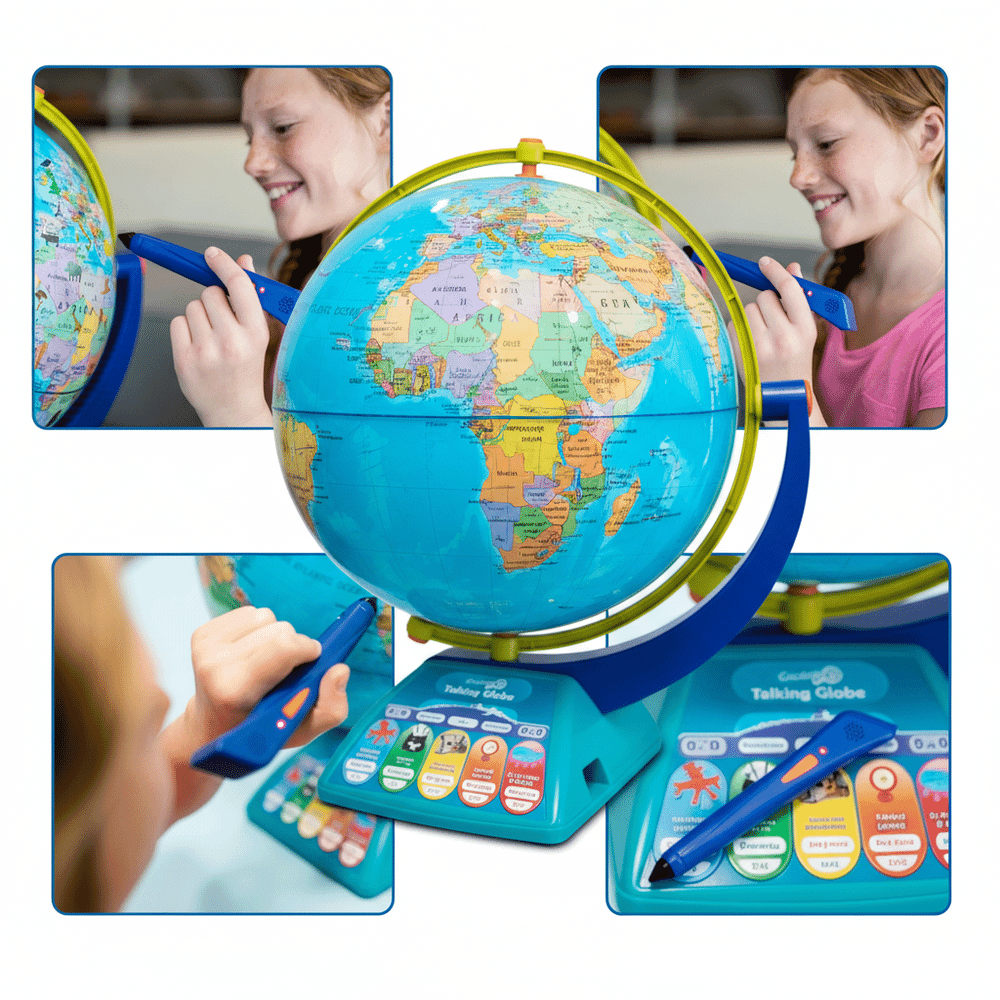 Educational Insights GeoSafari Jr. Talking Globe