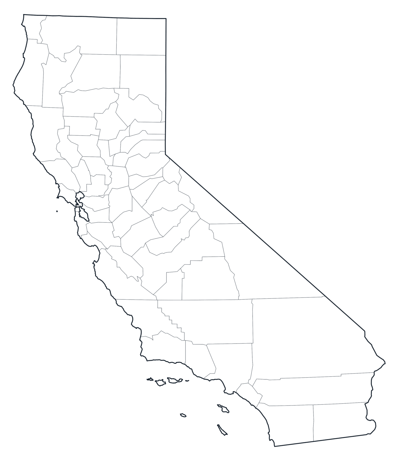 California County Map