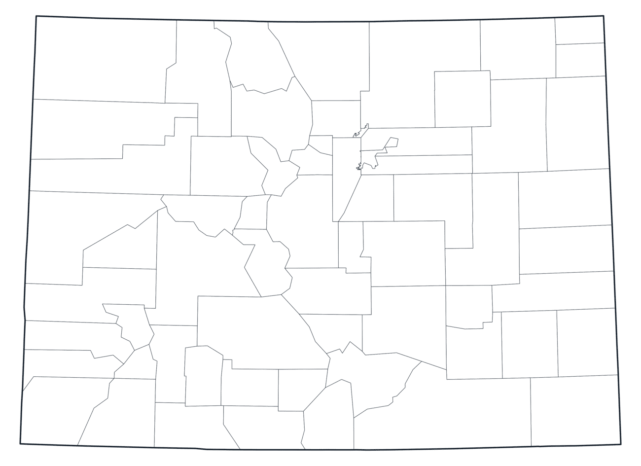 Colorado County Map