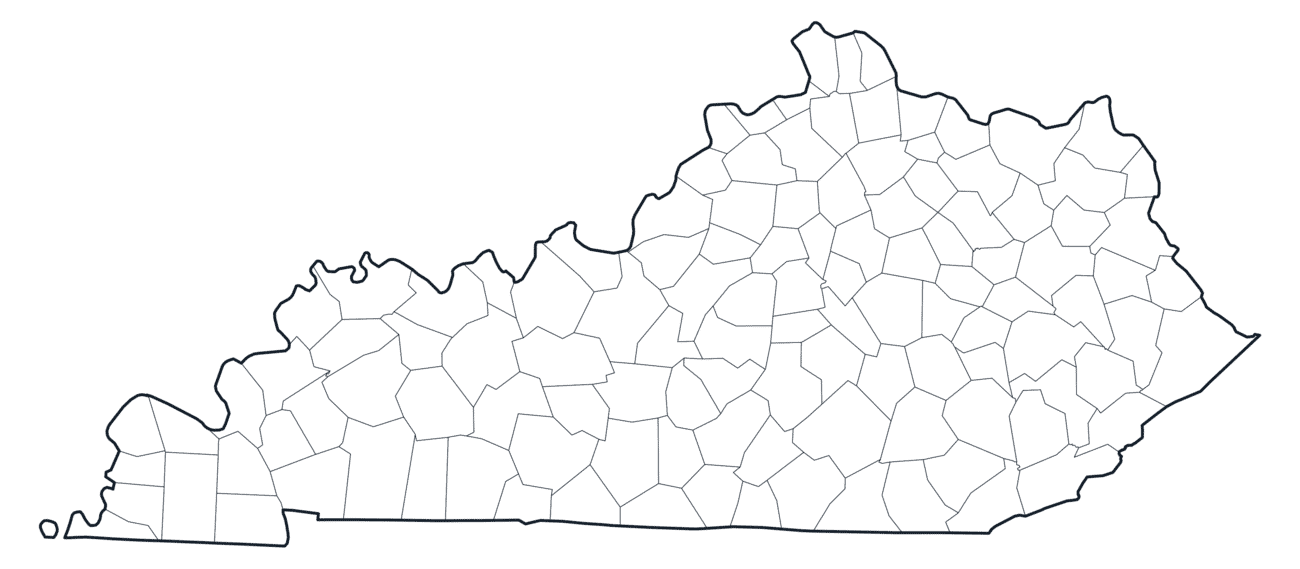 Kentucky County Map