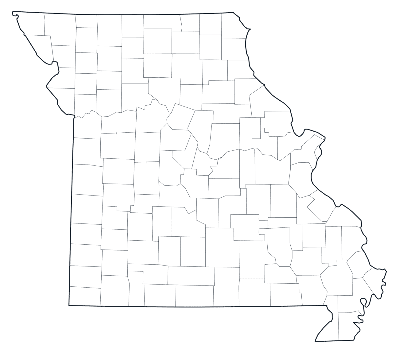 Missouri County Map