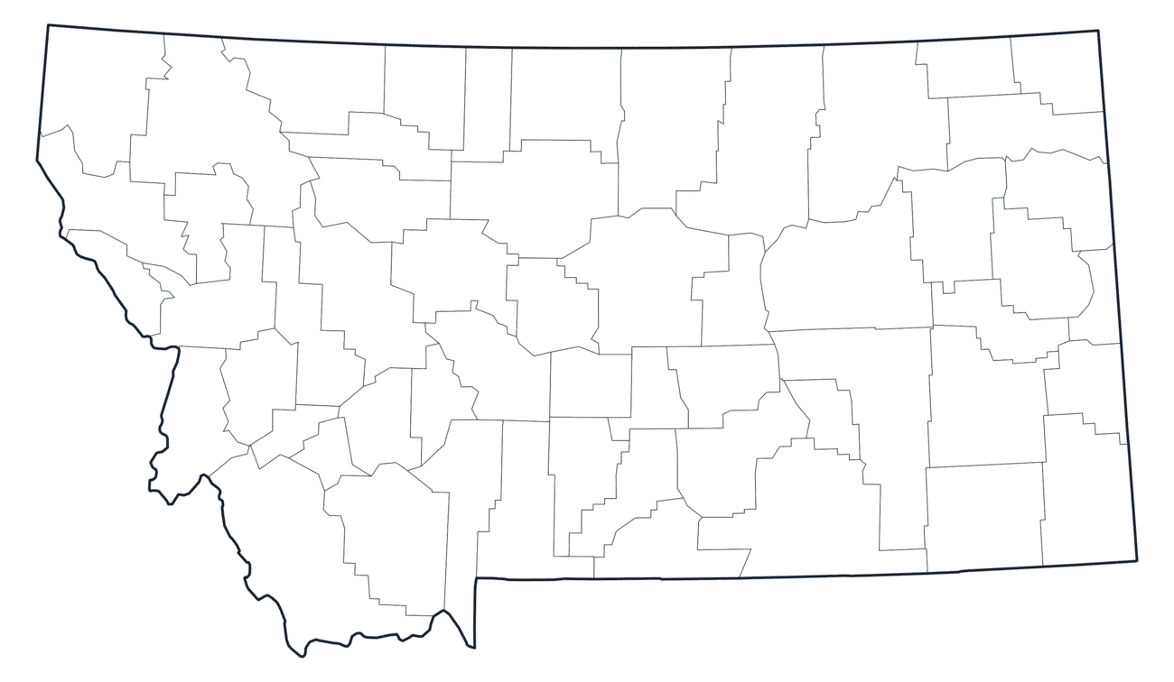 Montana County Map