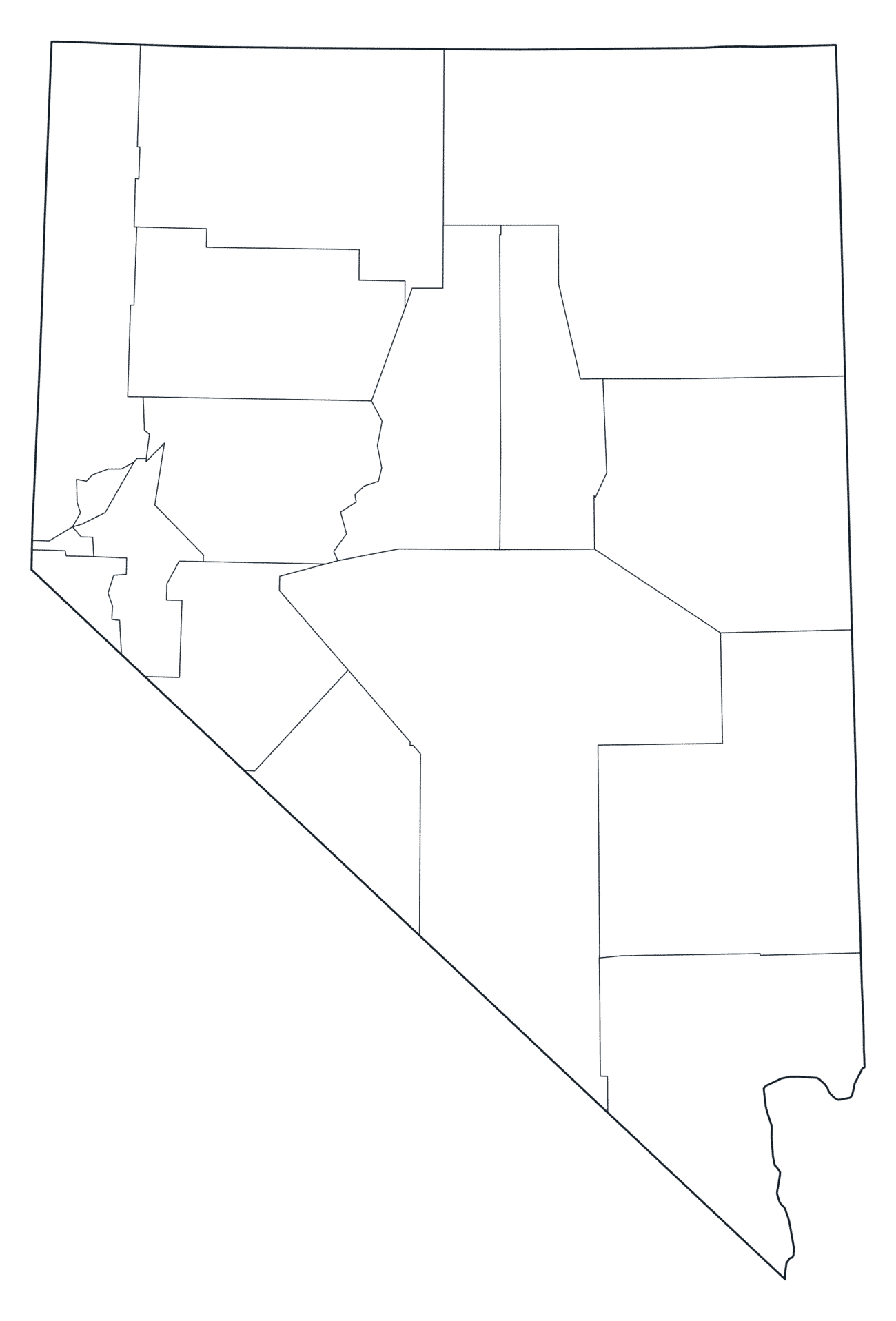 Nevada County Map