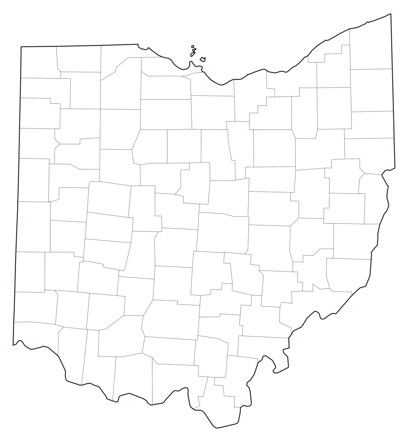 Ohio County Map