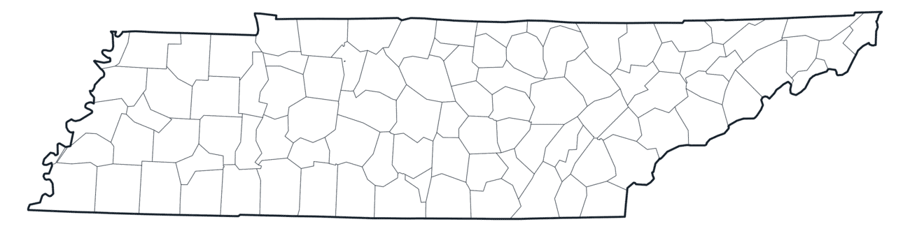 Tennessee County Map