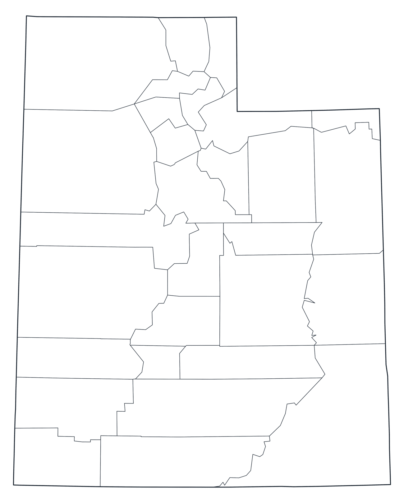 Utah County Map