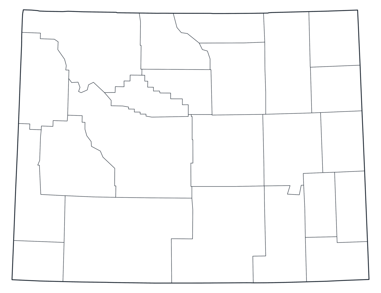 Wyoming County Map