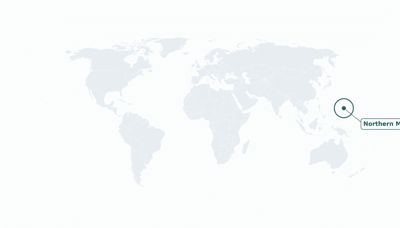 Northern Mariana Islands location on the world map