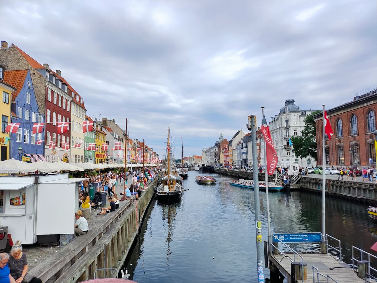 Nyhavn Confluence: Colorful Houses, Boats, and Copenhagen's Canal