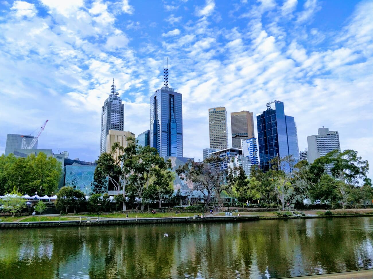Urban Skyline Reflections