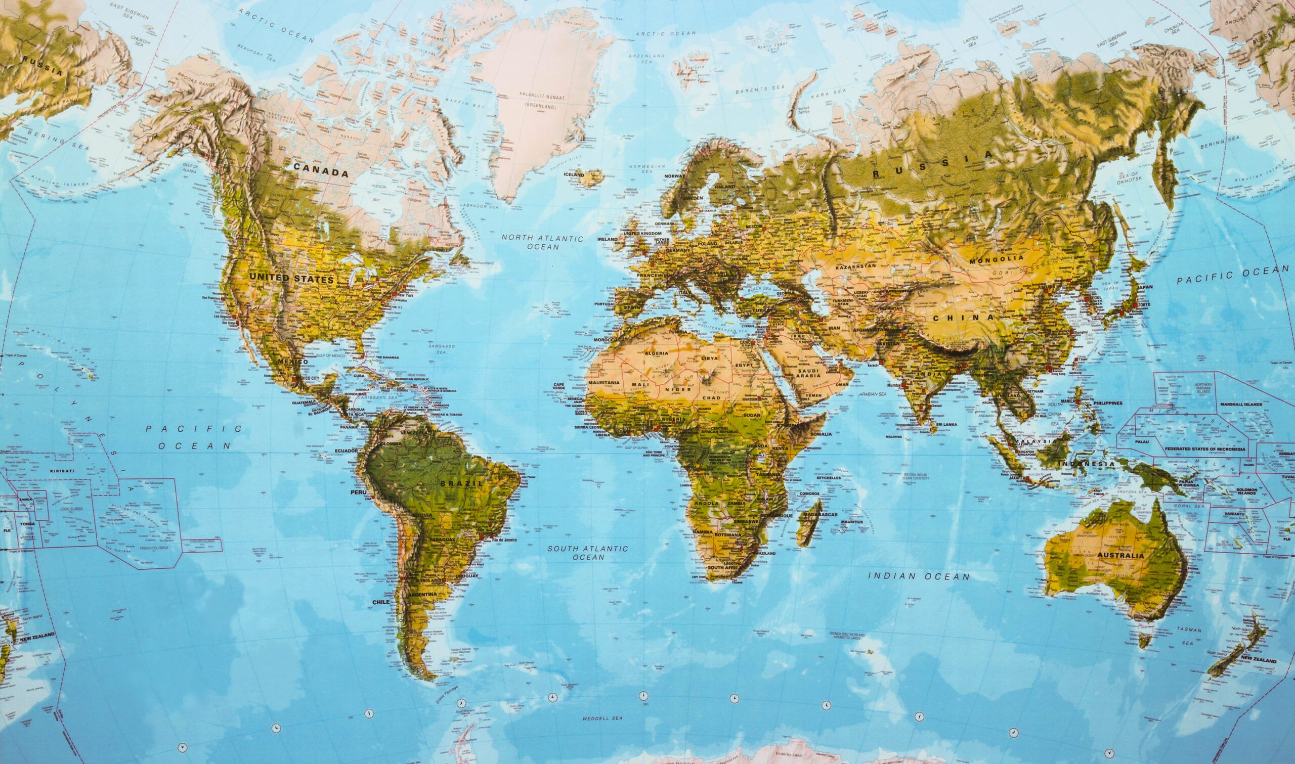 World Ocean Map Mappr