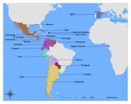 20 Spanish Speaking Countries Plus Puerto Rico Map Facts