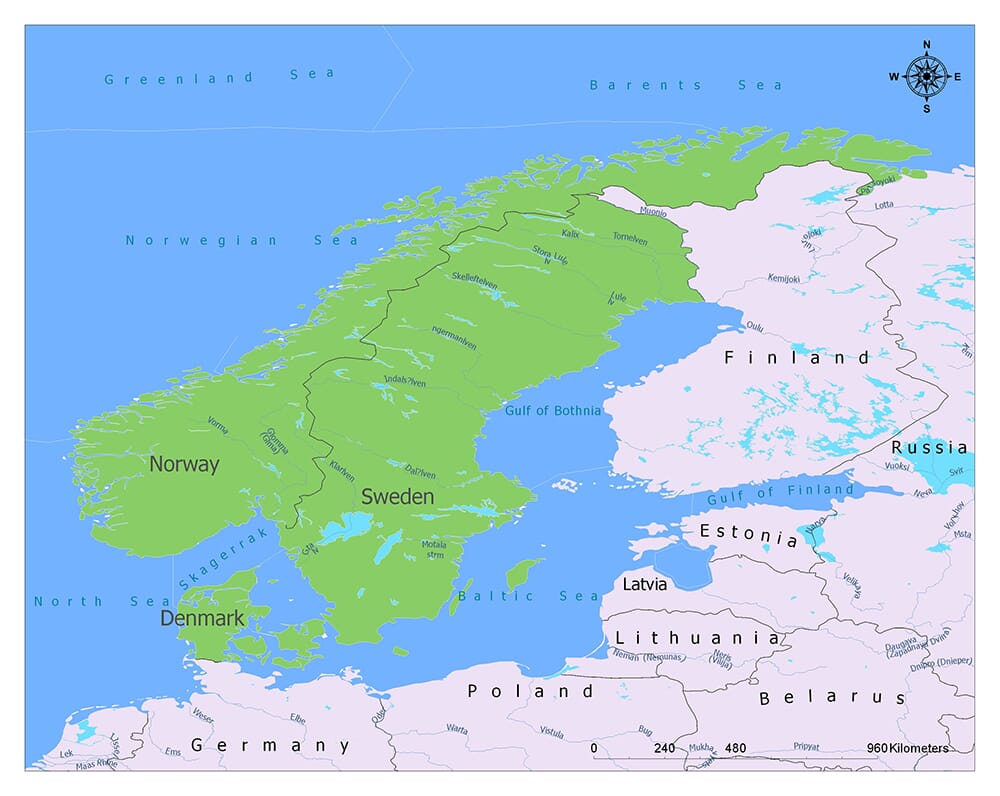 Scandinavian Countries Which Countries Are Scandinavian Mappr   Image 225 