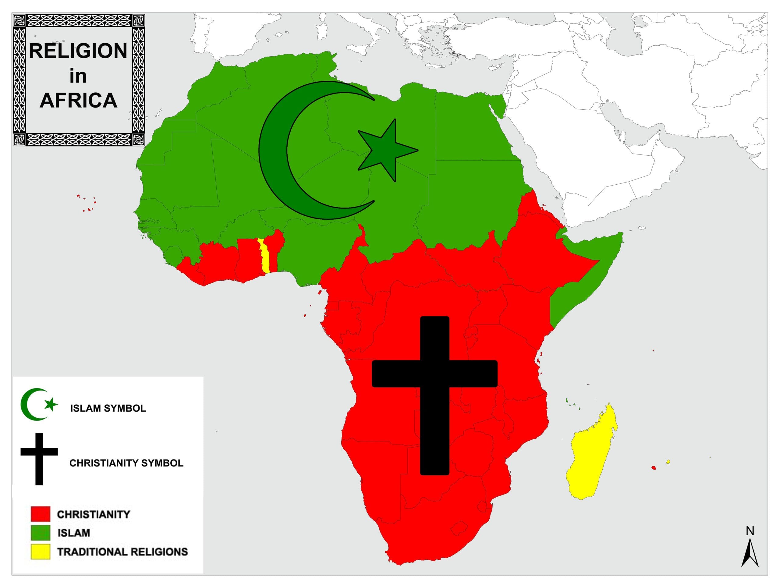 What is the biggest religion in South Africa?