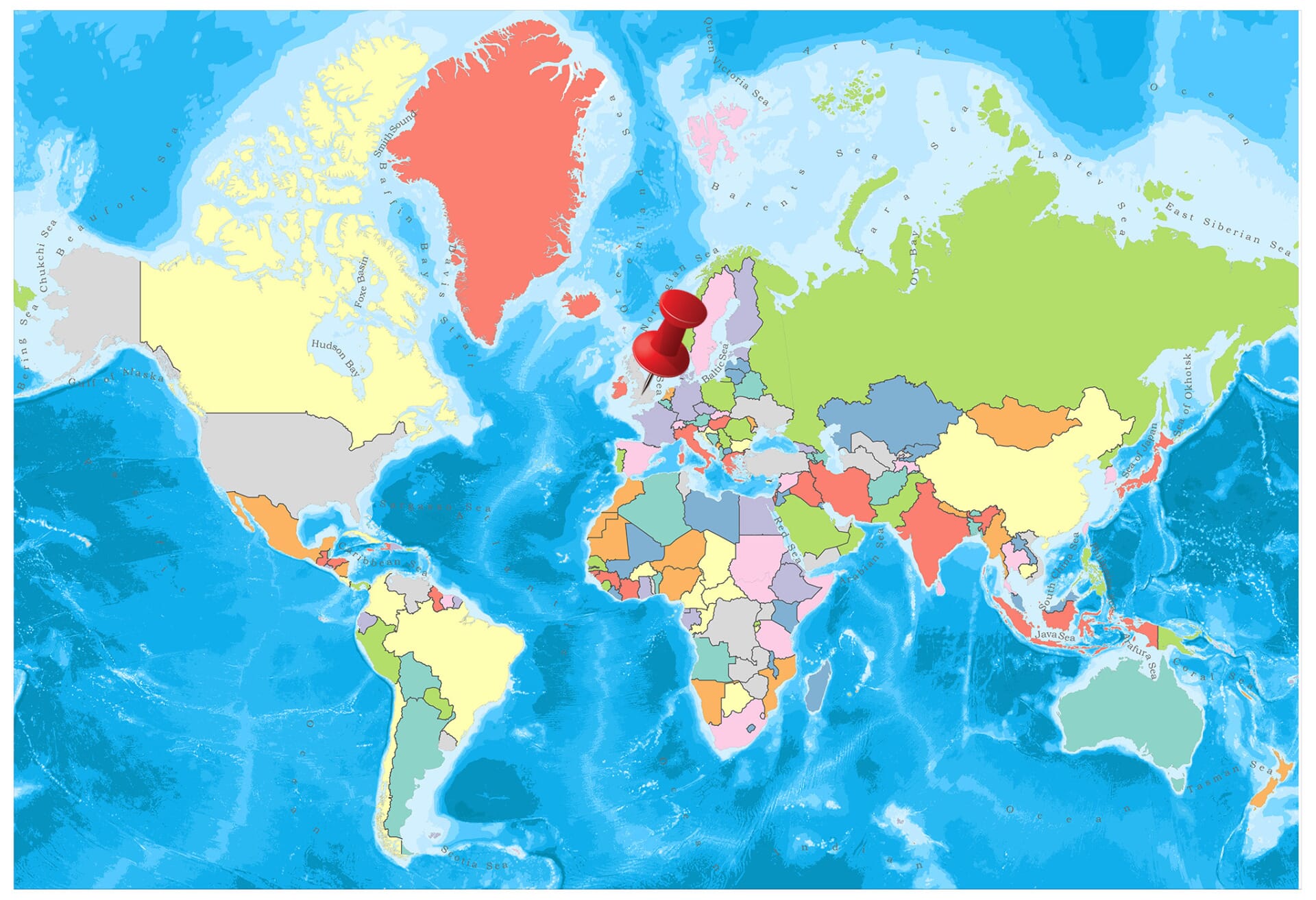 United Kingdom Location On World Map