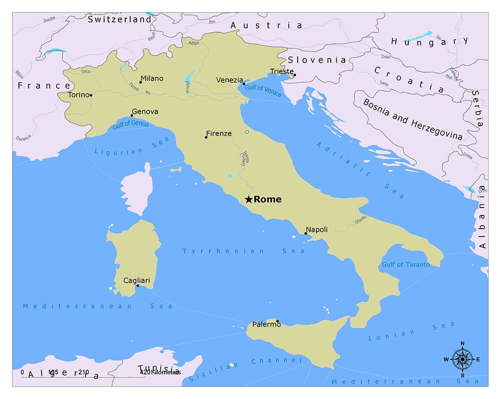 What is the Capital of Italy? | Mappr