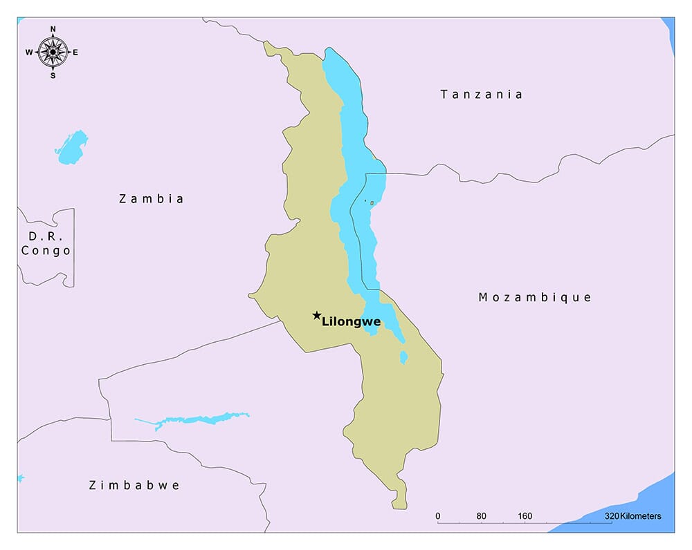 Lilongwe, the capital city of Malawi