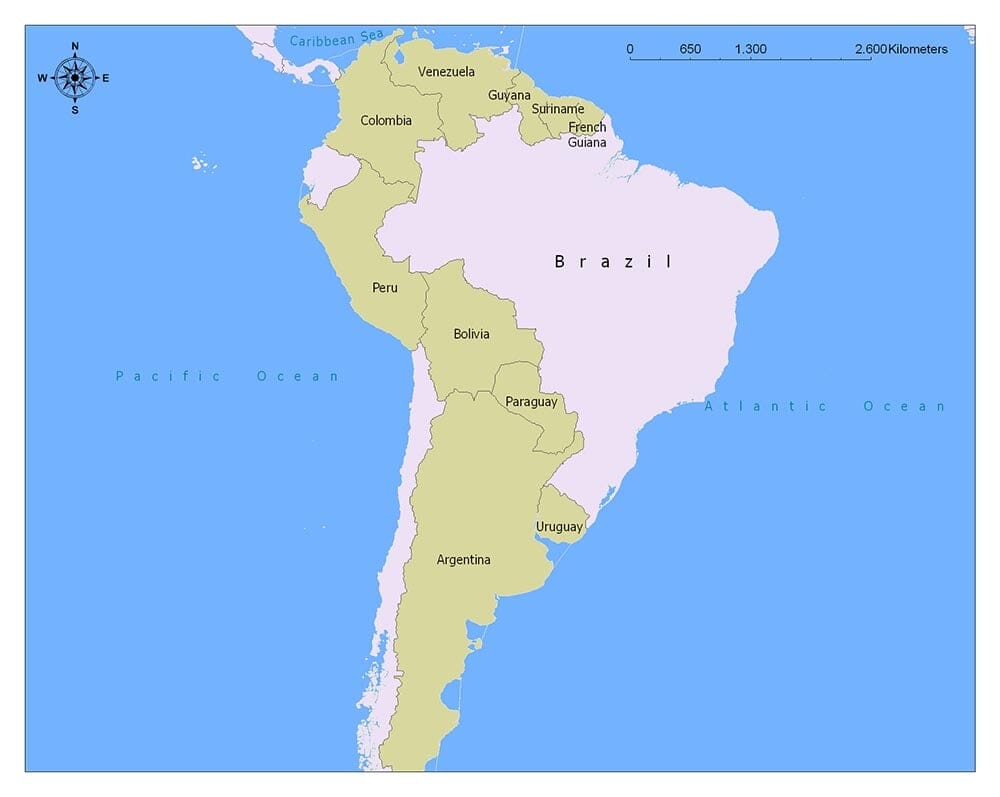  Carte et signification du drapeau du Brésil 2