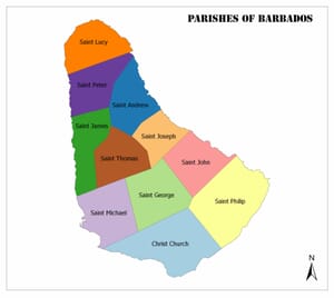 Parishes Of Barbados Sub Regions Of Barbados Mappr parishes-of-barbados-sub-regions-of-barbados-mappr
