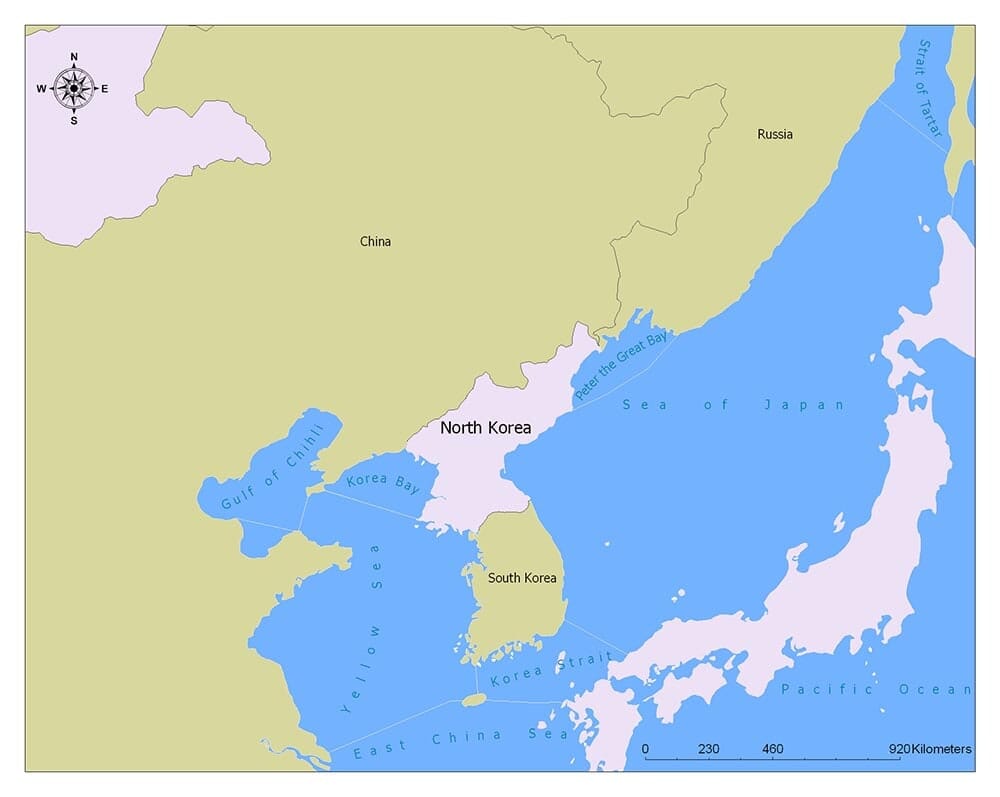 physical-map-of-north-korea