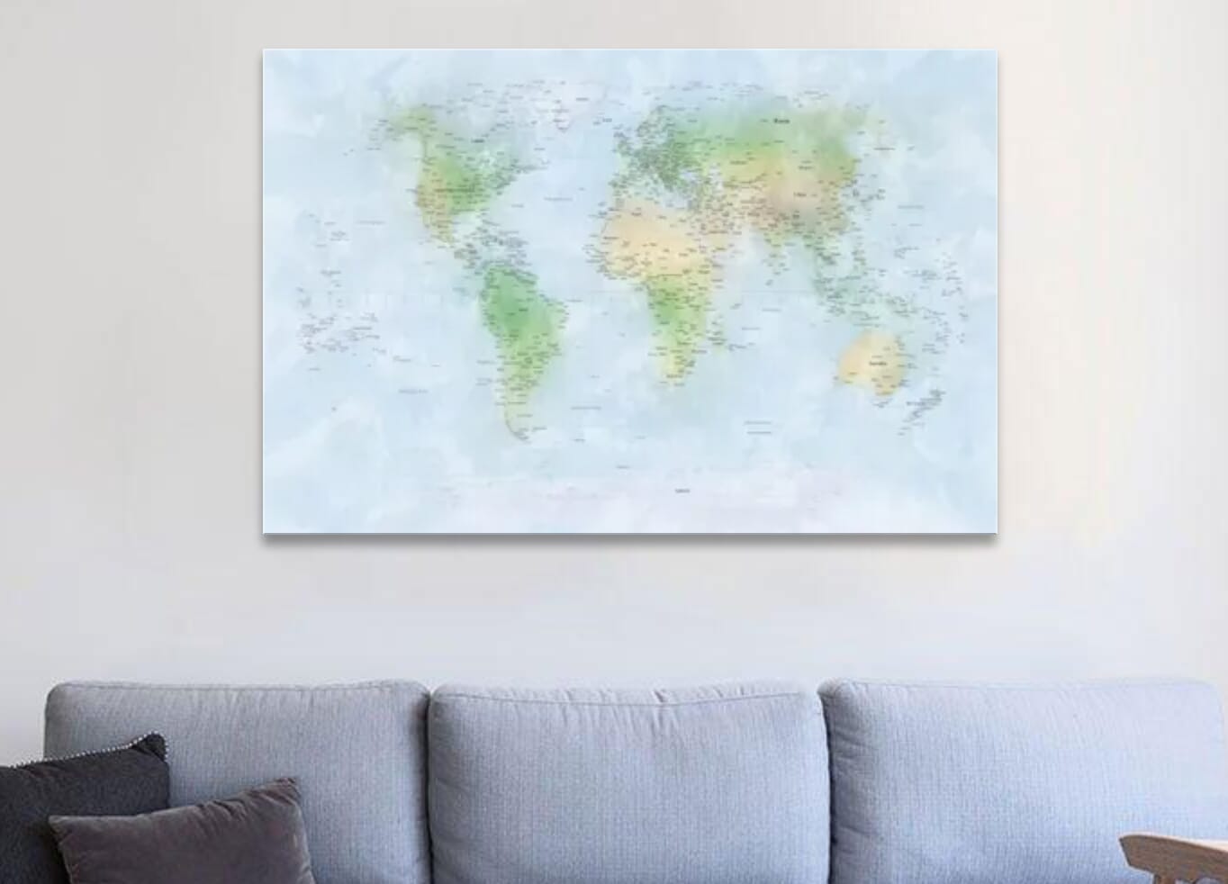 Best World Map Canvas 4 Top In 2024 Mappr   Icanvas Worldmap Canvas 