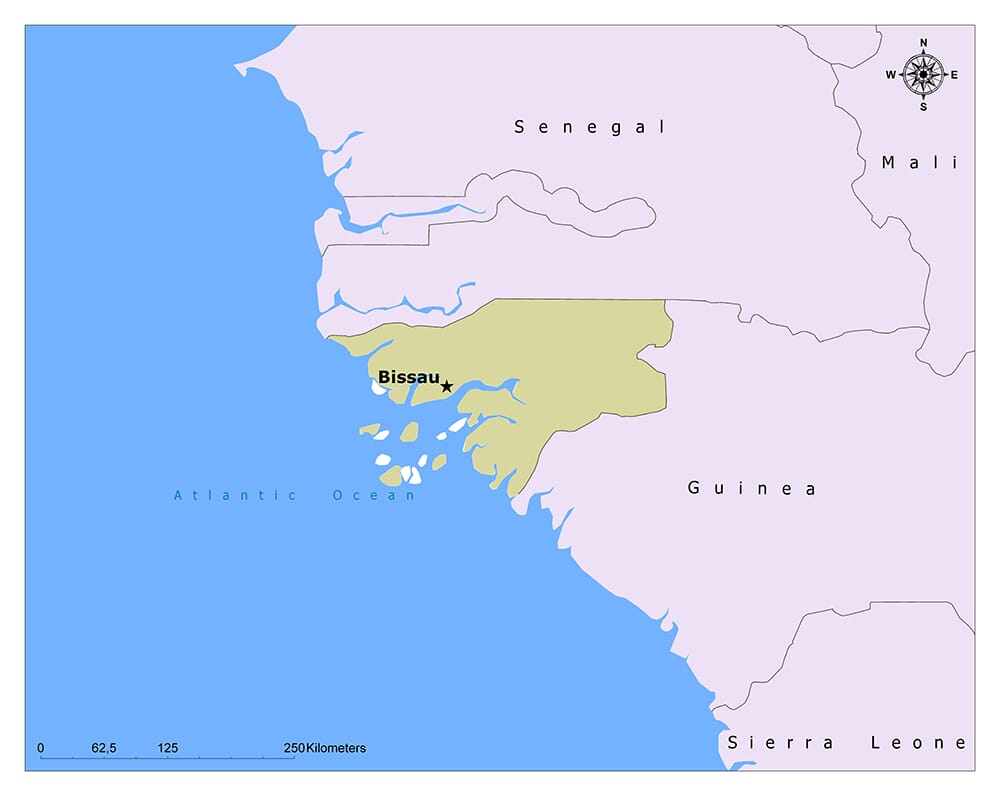 Bissau, the capital city of Guinea-Bissau