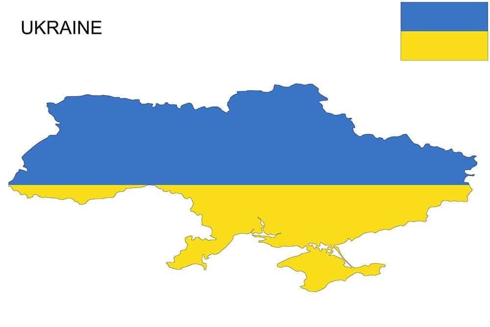 Ukraine Flag Colors and Meaning | Mappr