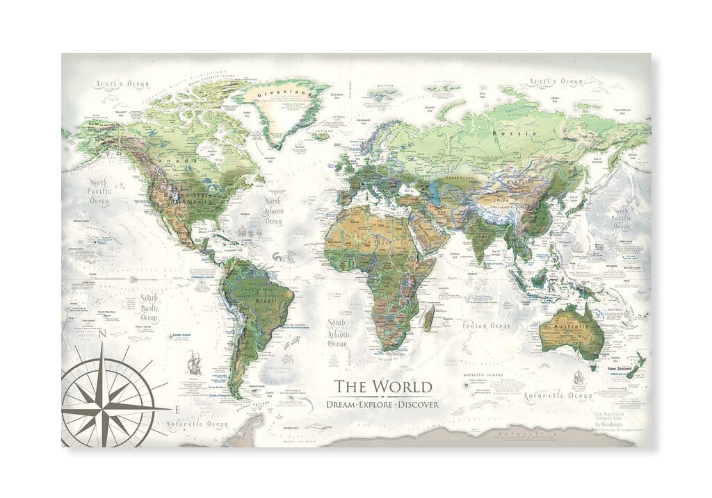 Best World Map Posters