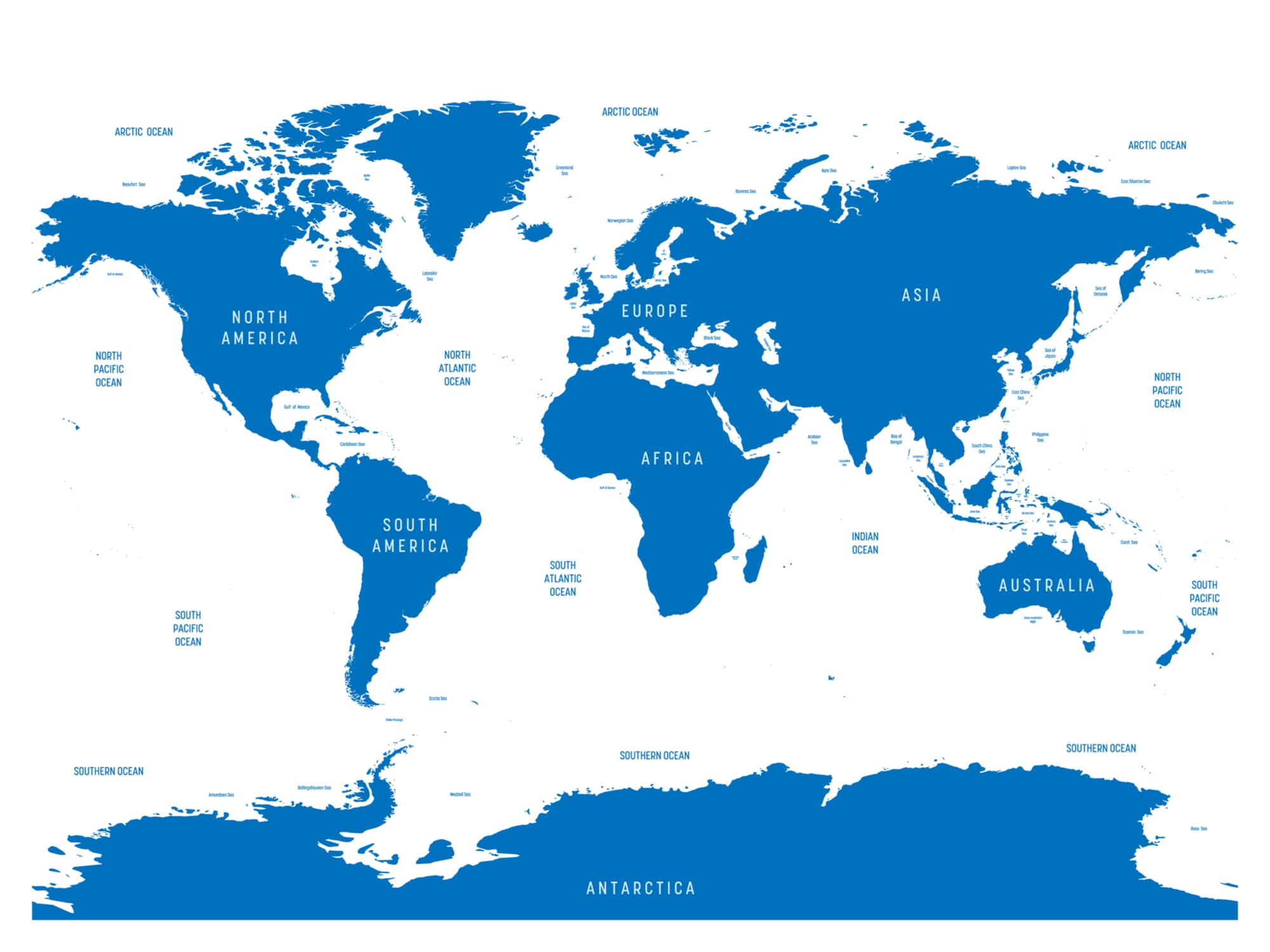 World Ocean Map Mappr World Ocean Sea Map