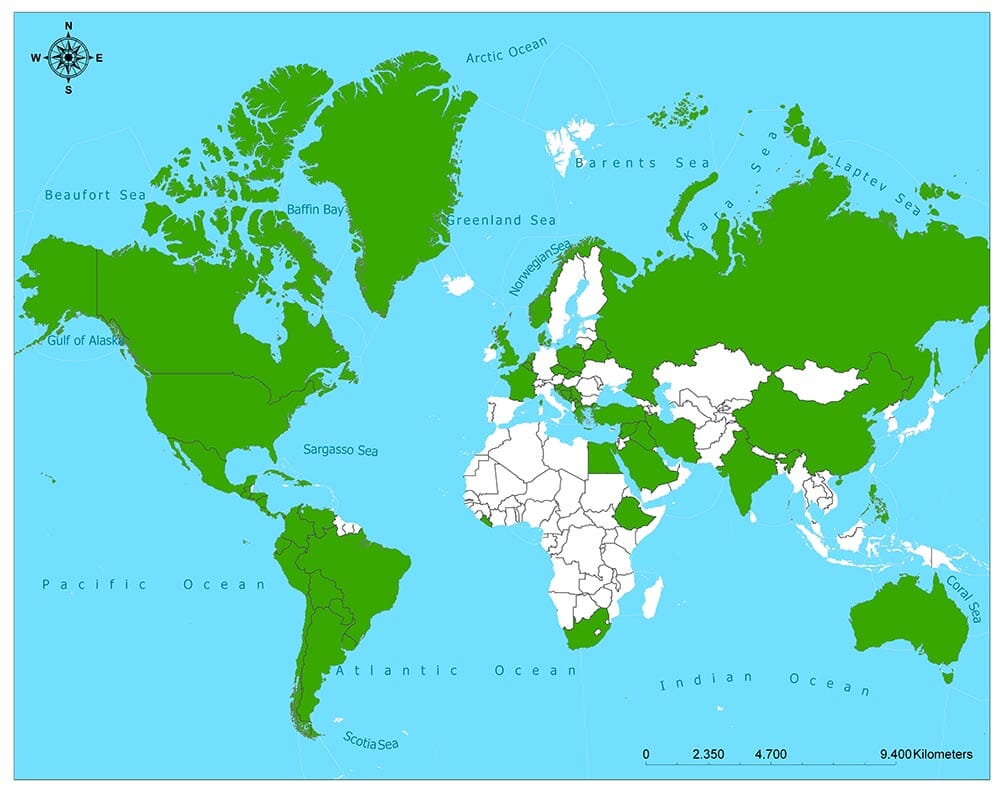 United Nations Map