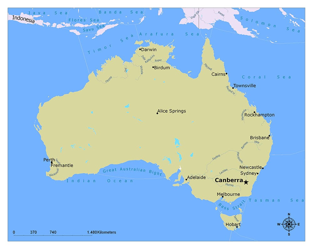 what-is-the-capital-of-australia-mappr