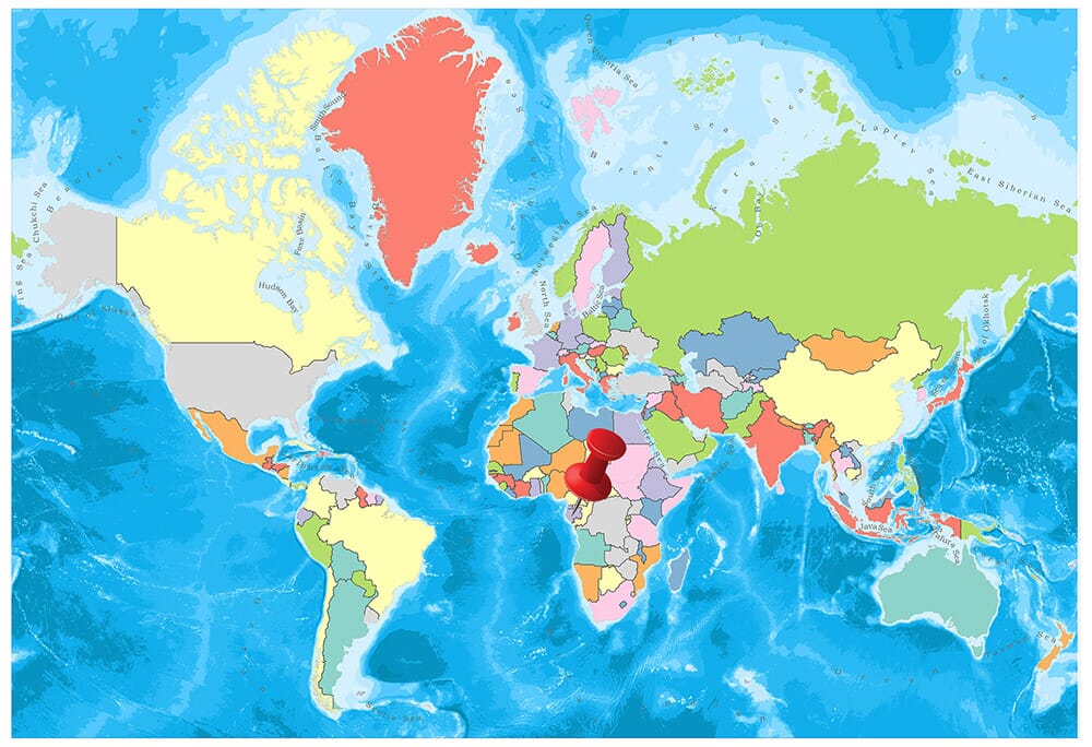Where Is Gabon Mappr Image 625 
