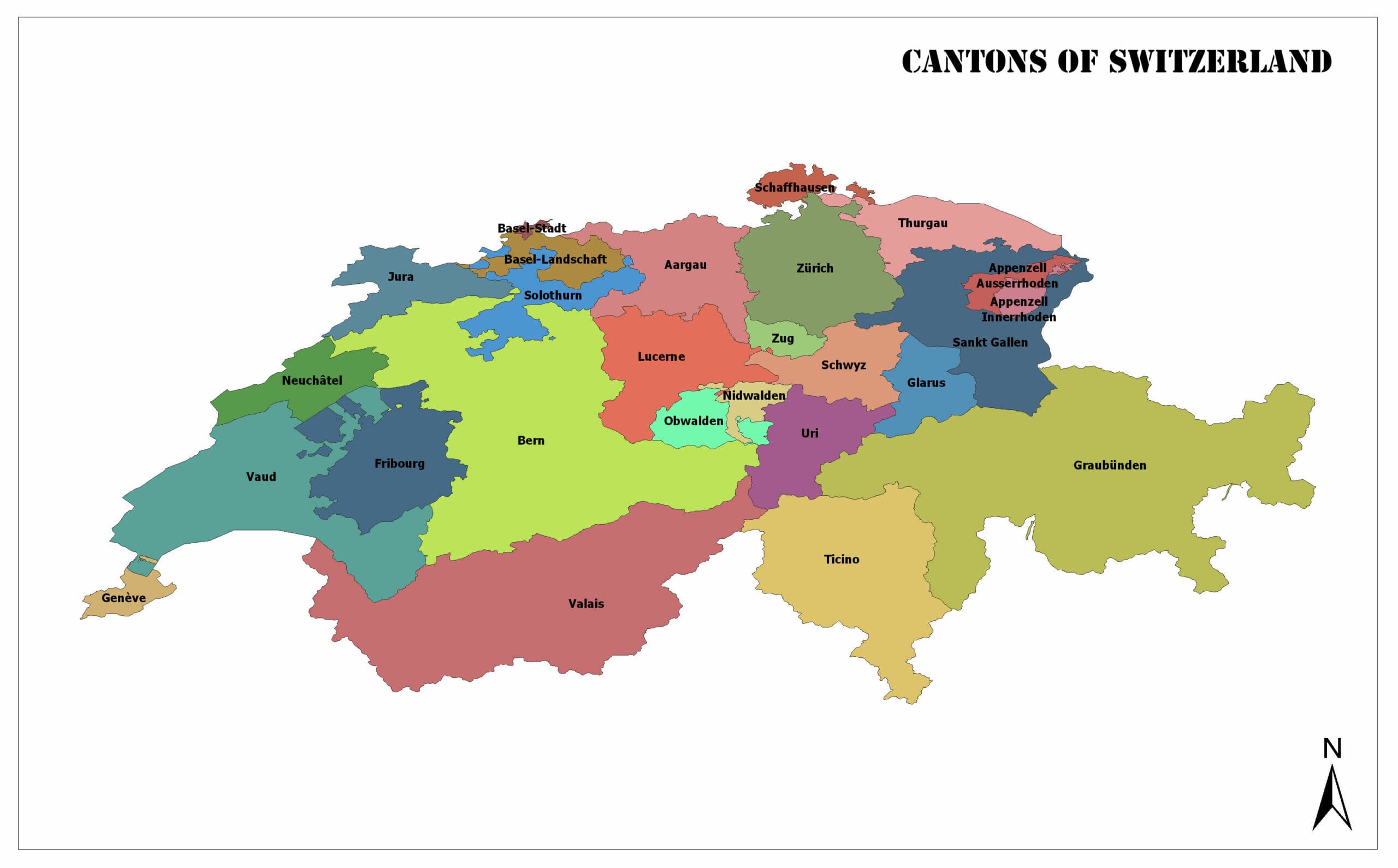 Cantons Of Switzerland Mappr   Cantons Switzerland 