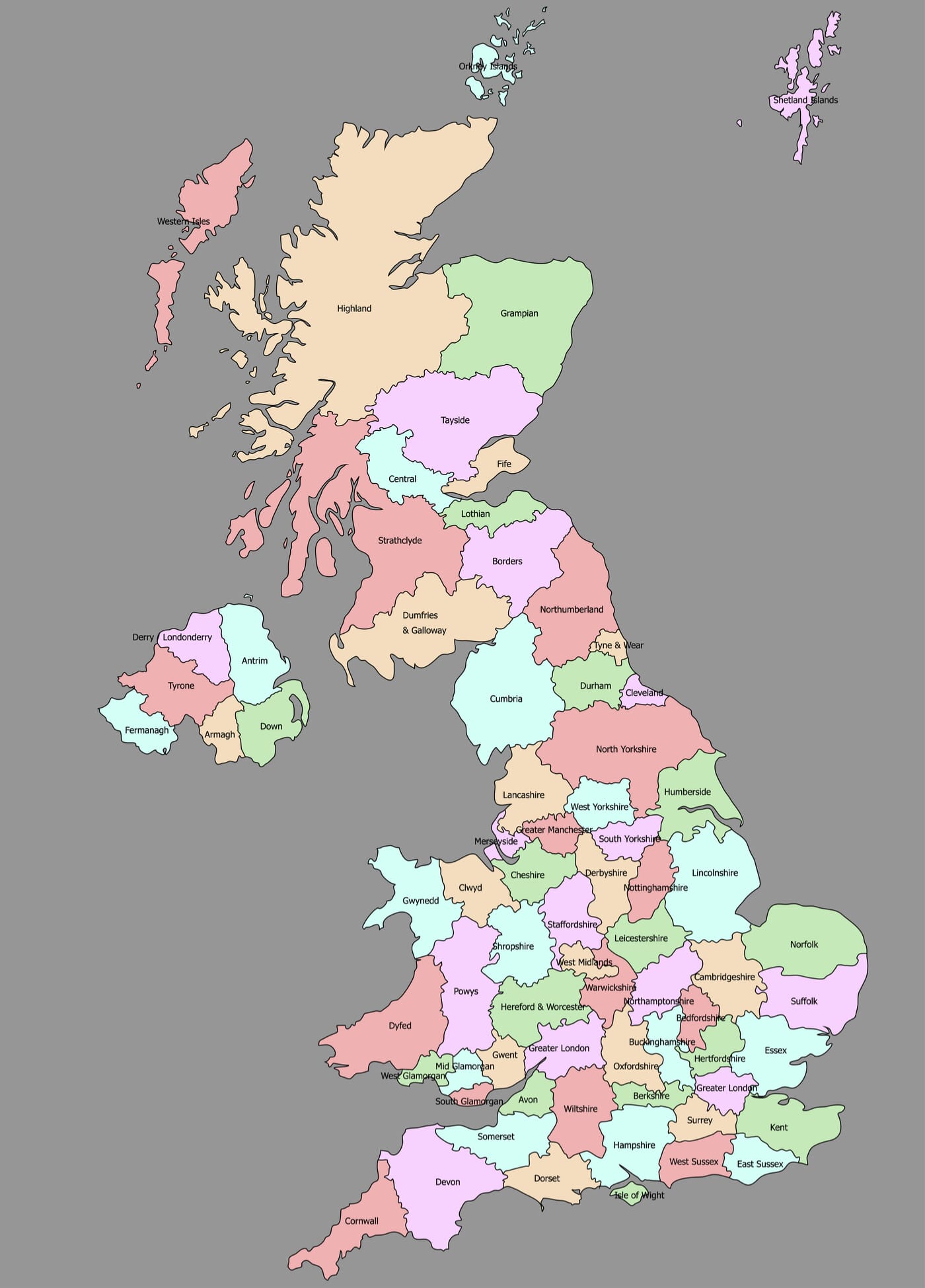 United Kingdom United Kingdom Political Map Illustrat - vrogue.co