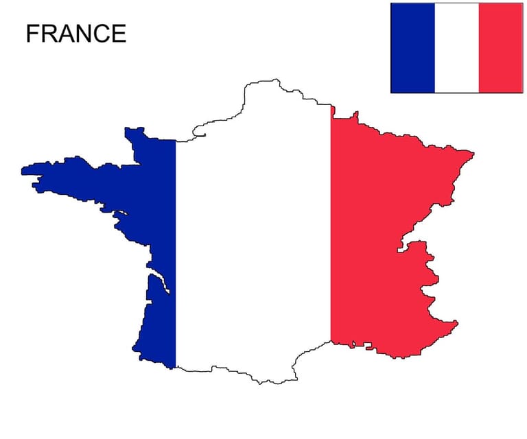 France Flag Map And Meaning Mappr