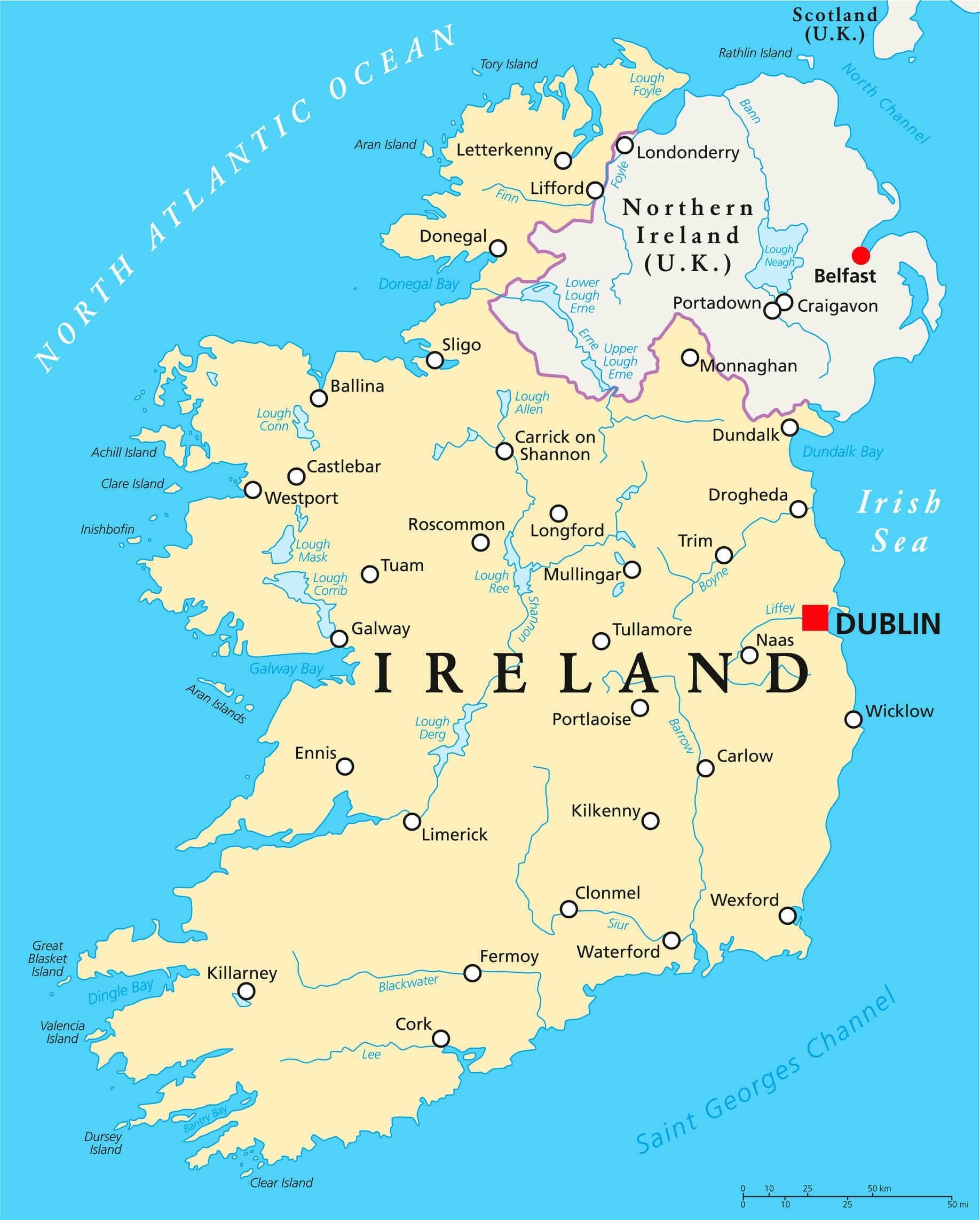 Where is Ireland? 🇮🇪 | Mappr