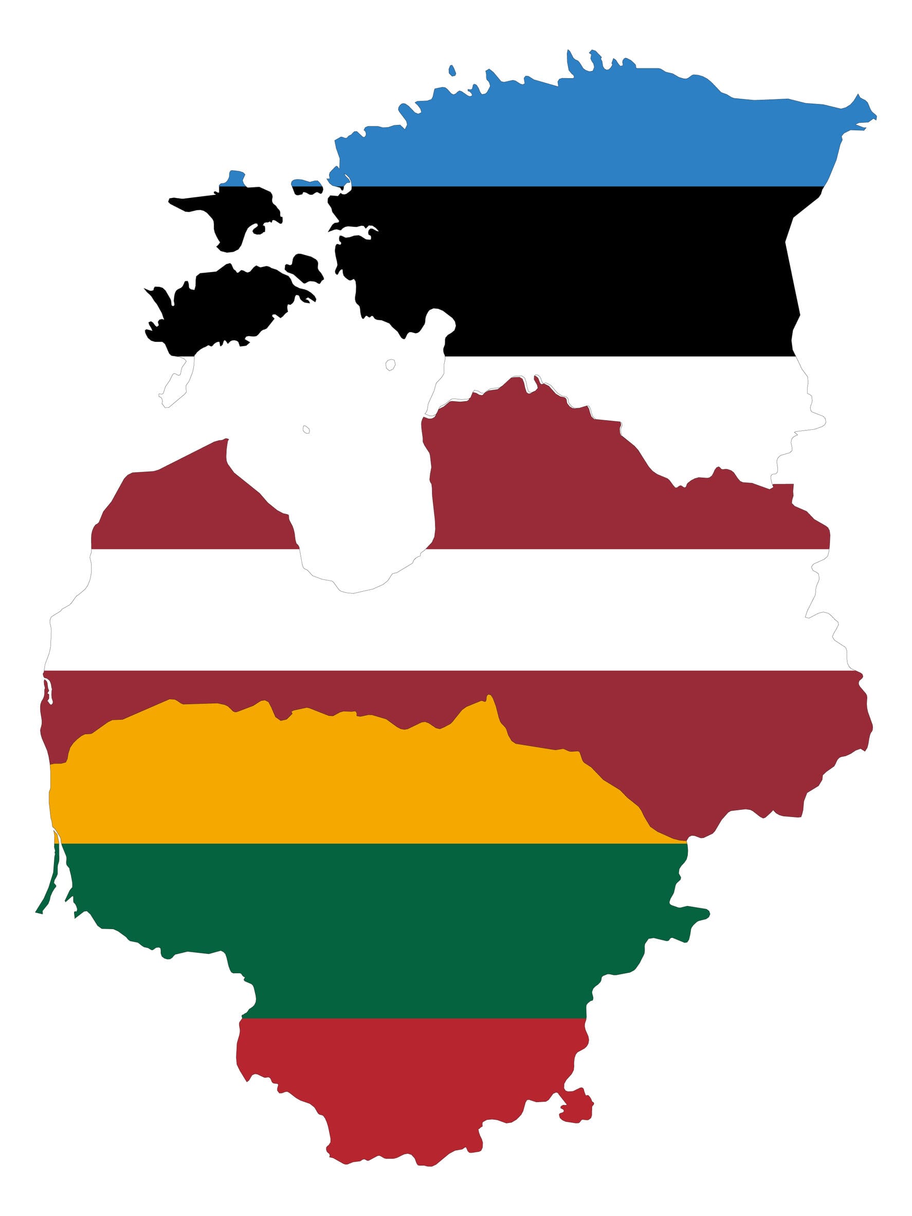 The Baltic States | Mappr