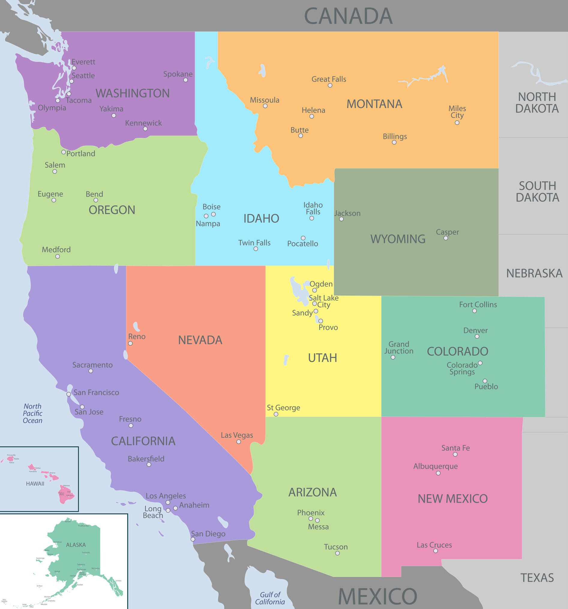 The West, Definition, States, Map, & History