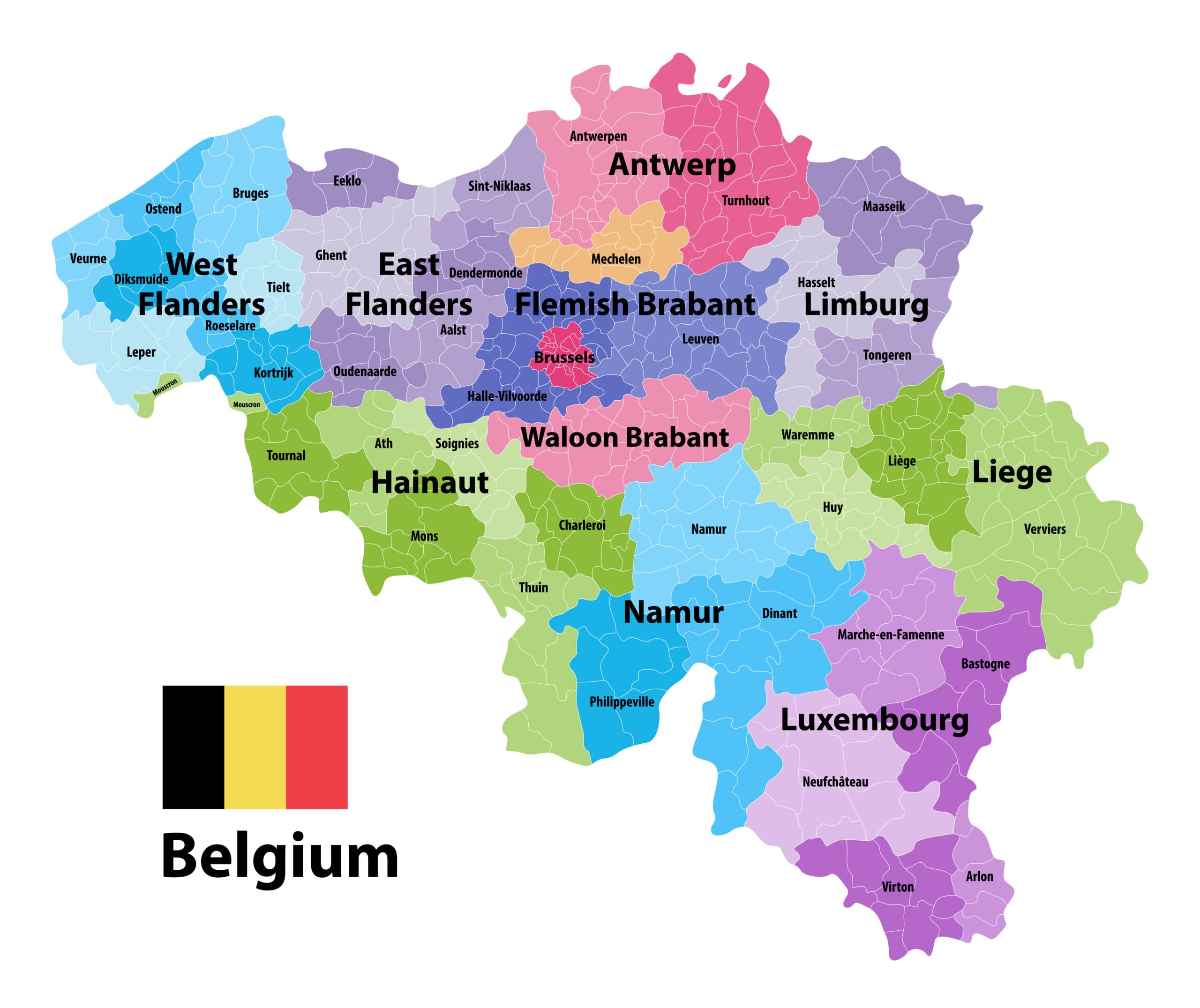 political map of belgium        
        <figure class=