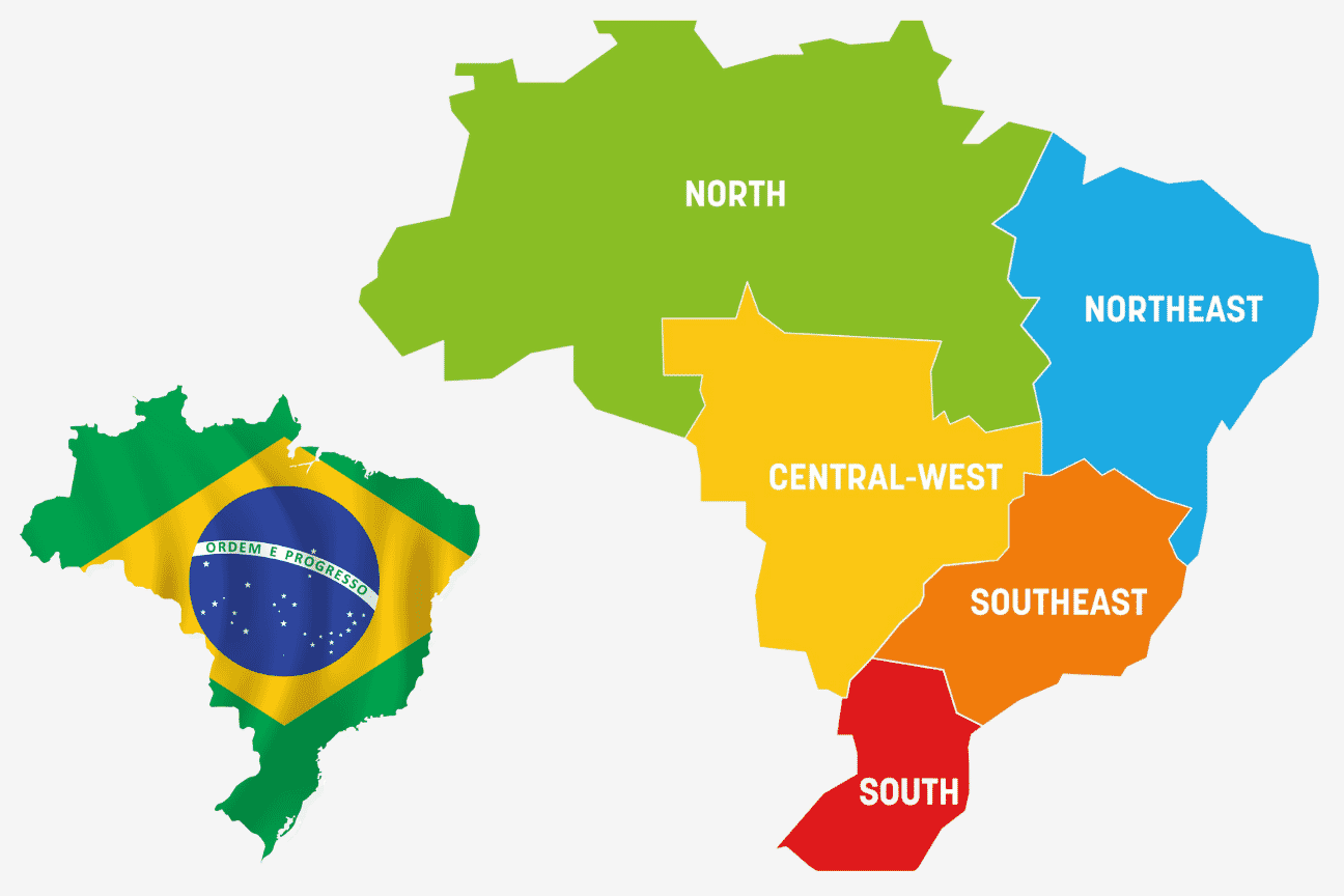 REGIONS MAP