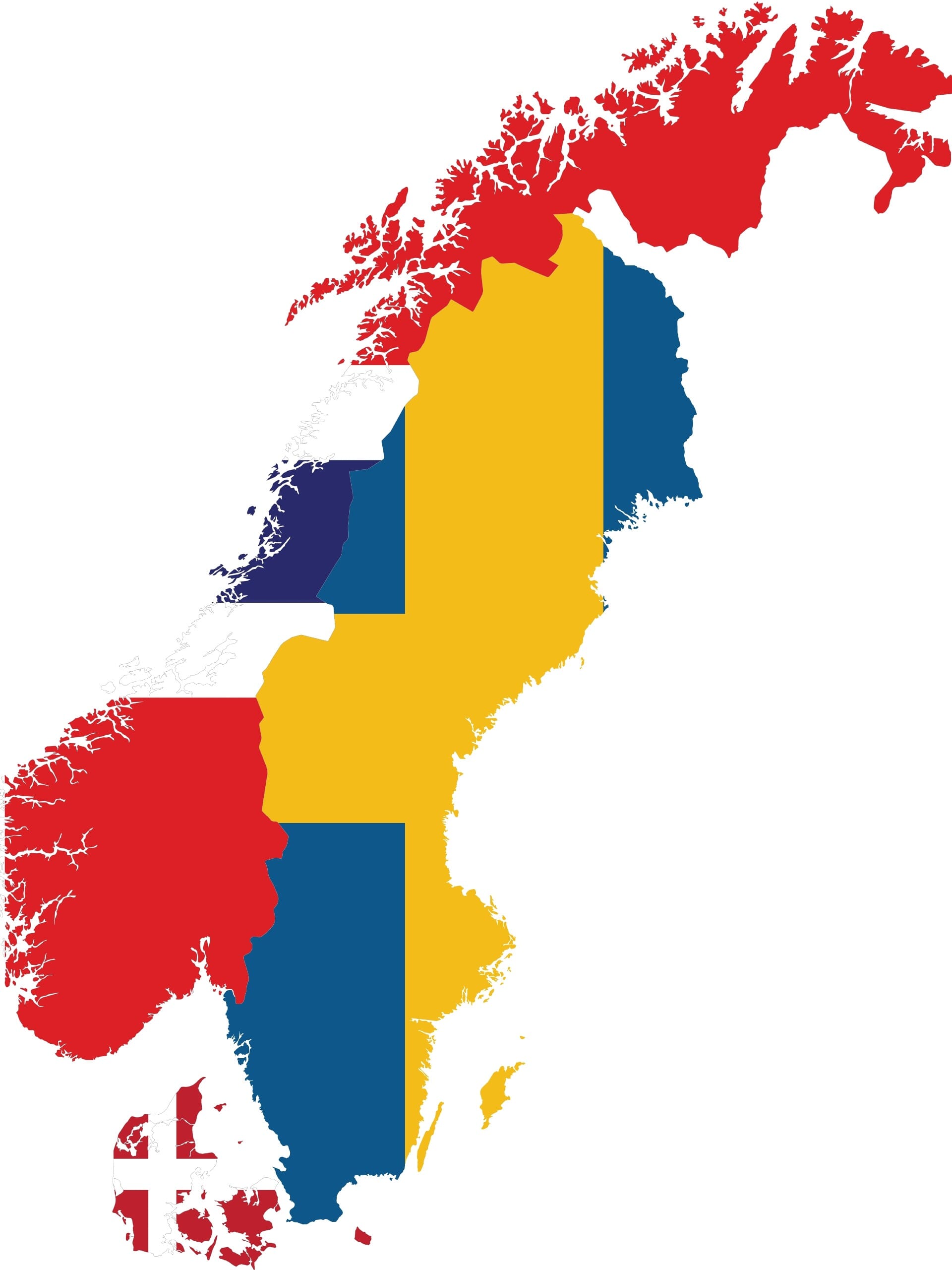 Scandinavian Countries / Which Countries are Scandinavian? Mappr