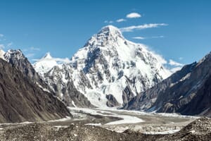 K2 Mountain - tallest mountain in the world