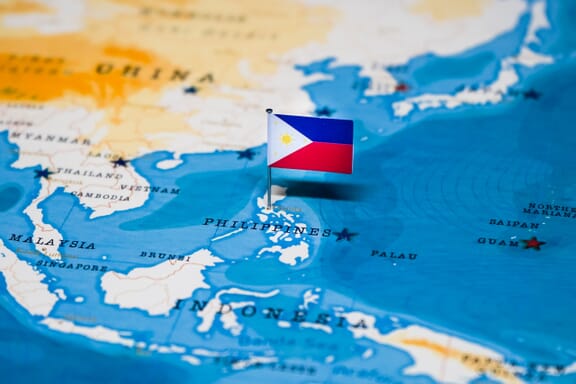 Philippines on the World Map