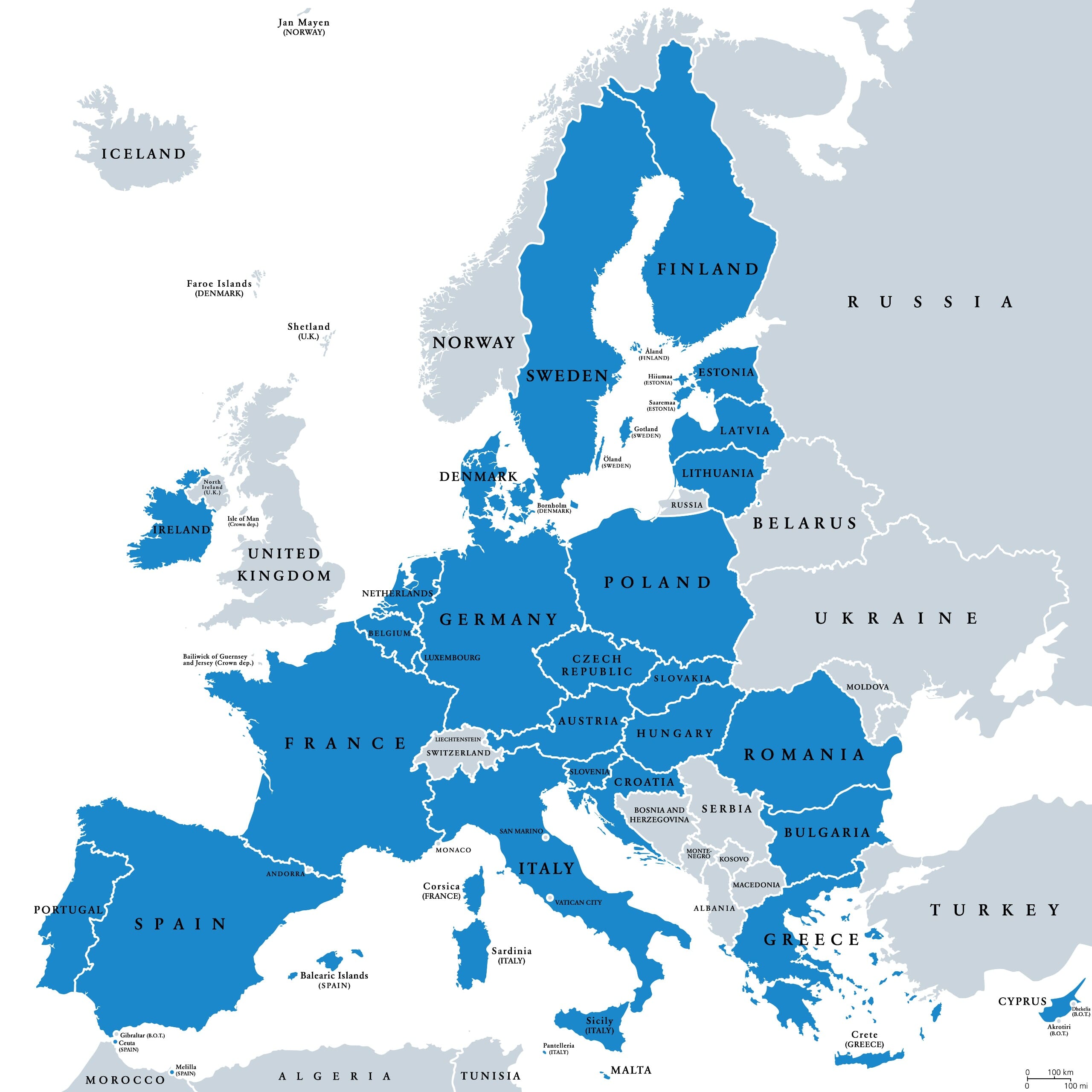 Europe Map