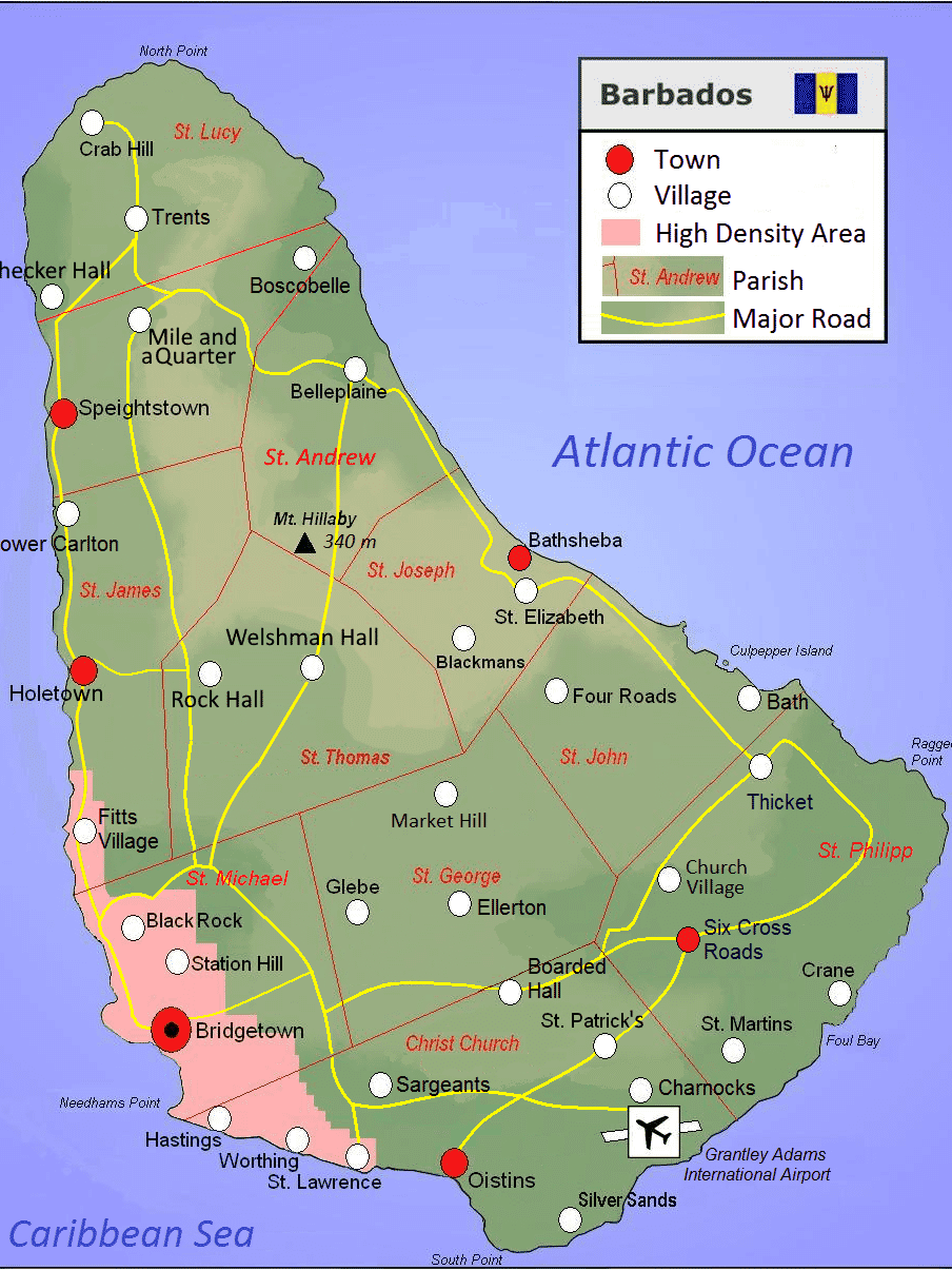 Where is Barbados? 🇧🇧 Mappr