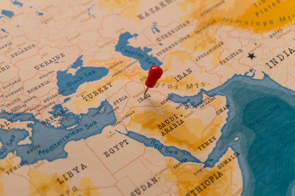 Where is Iraq? 🇮🇶 | Mappr