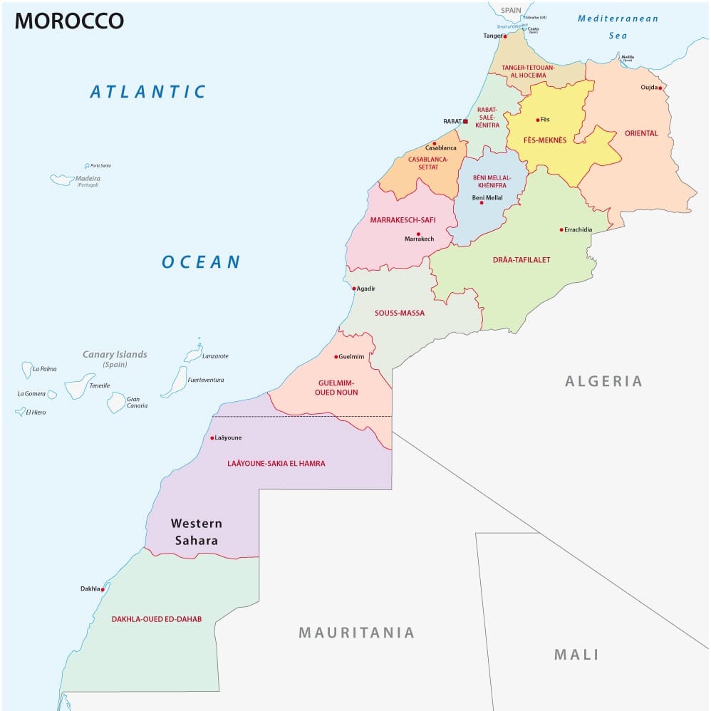 Where is Morocco? 🇲🇦 | Mappr