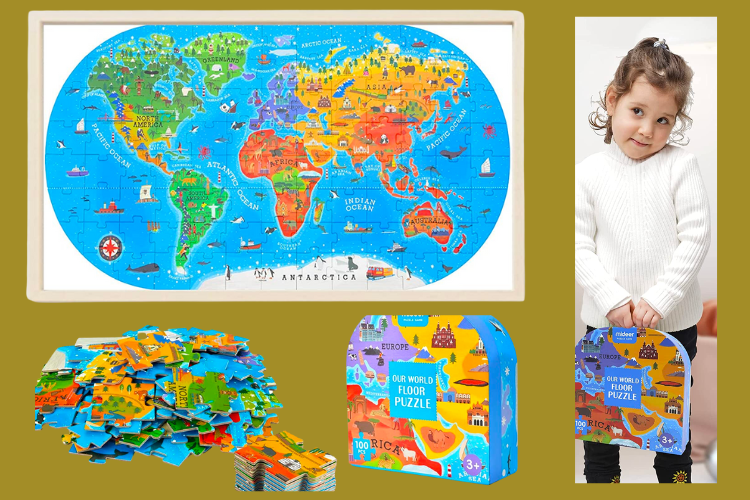 Best World Map Puzzles For Kids Mappr