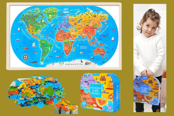 Mapping Puzzle Best World Map Puzzles for Kids | Mappr