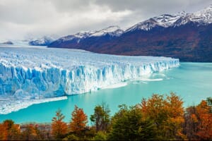 Perito moreno glacier located los glaciares